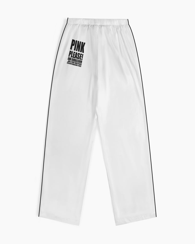 DOLLY® TEDDY BEAR BUBBLEGUM Women's Satin Pajama Pants