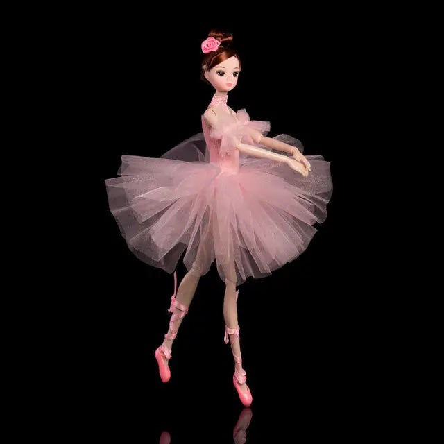 DOLLY® BALLERINA DOLL WITH PINK TUTU DRESS - Bjd 12 joints 12 inch 30 cm 1/6 scale fashion doll