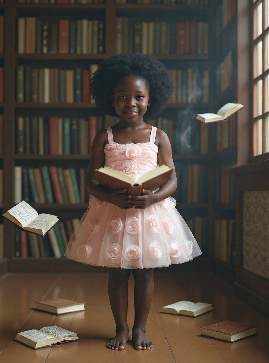 DOLLY® THE ROSE GARDEN TULLE BALLERINA DRESS dollypink