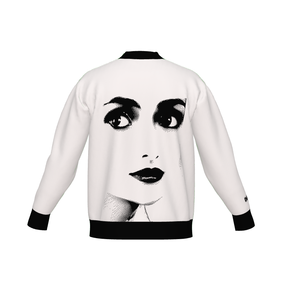 DOLLY Dorothy White Black Cardigan