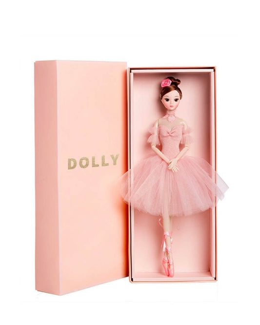 DOLLY® BALLERINA DOLL WITH PINK TUTU DRESS - Bjd 12 joints 12 inch 30 cm 1/6 scale fashion doll