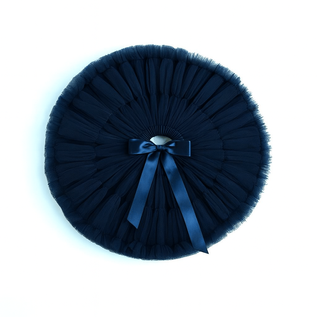 DOLLY by Le Petit Tom ® SNOW QUEEN pettiskirt azul oscuro azul marino