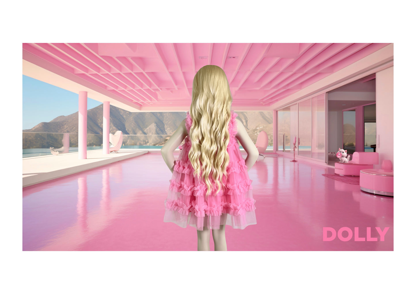 DOLLY PINK PLEASE! PAS DE CHAT TUTU DRESS Aurora Bubblegum pink
