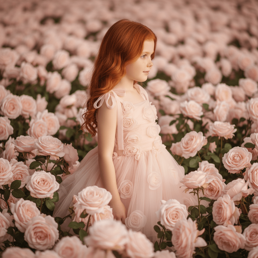 DOLLY® THE ROSE GARDEN TULLE BALLERINA DRESS dollypink