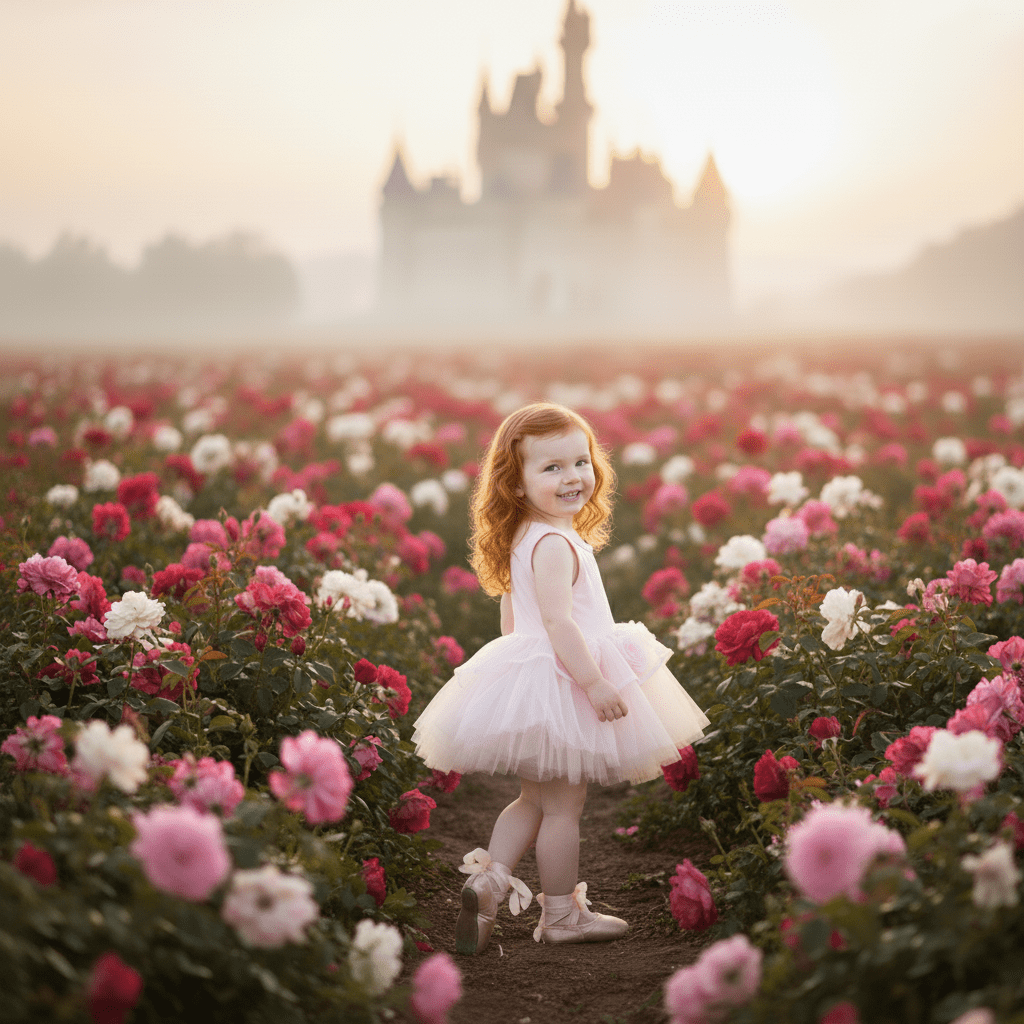 DOLLY® THE ROSE GARDEN TULLE TIMELESS TUTU LEOTARD DRESS dollypink