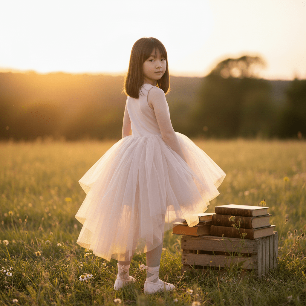 DOLLY HIGH-LOW WATERFALL TUTU DRESS pink