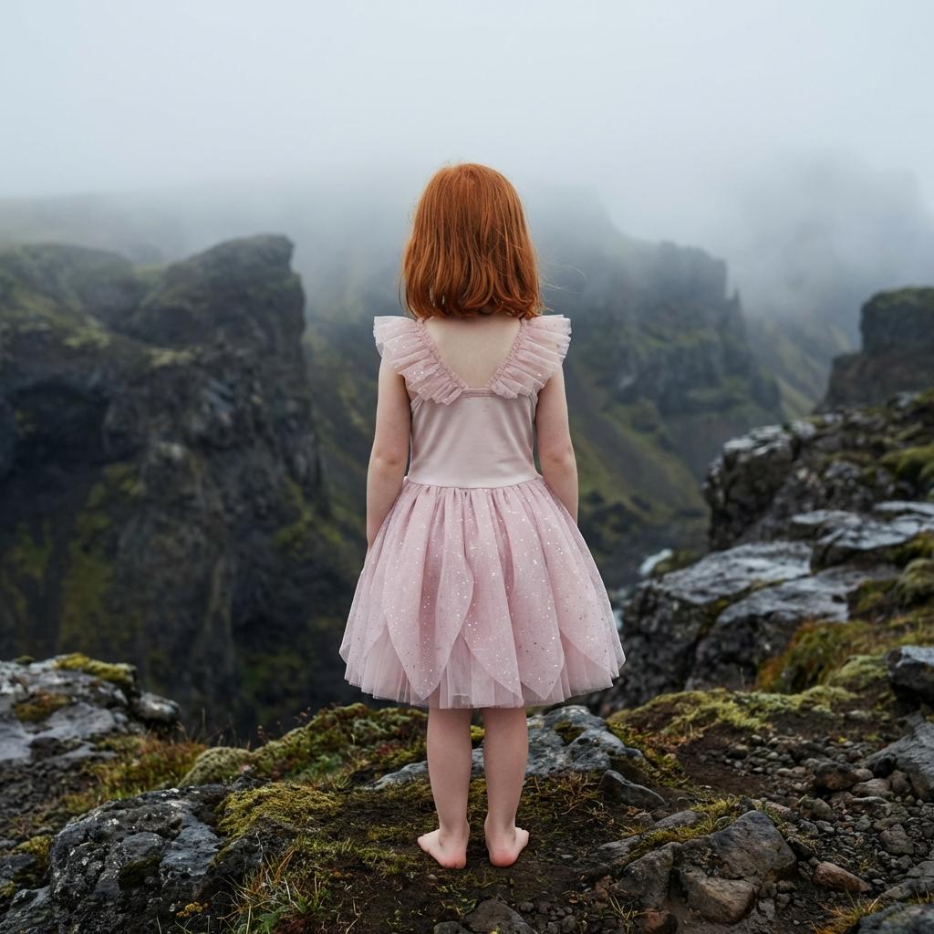 DOLLY® The Elves of Iceland Cinderella Elf Dress — Mjaðveig Mánadóttir dusty violet