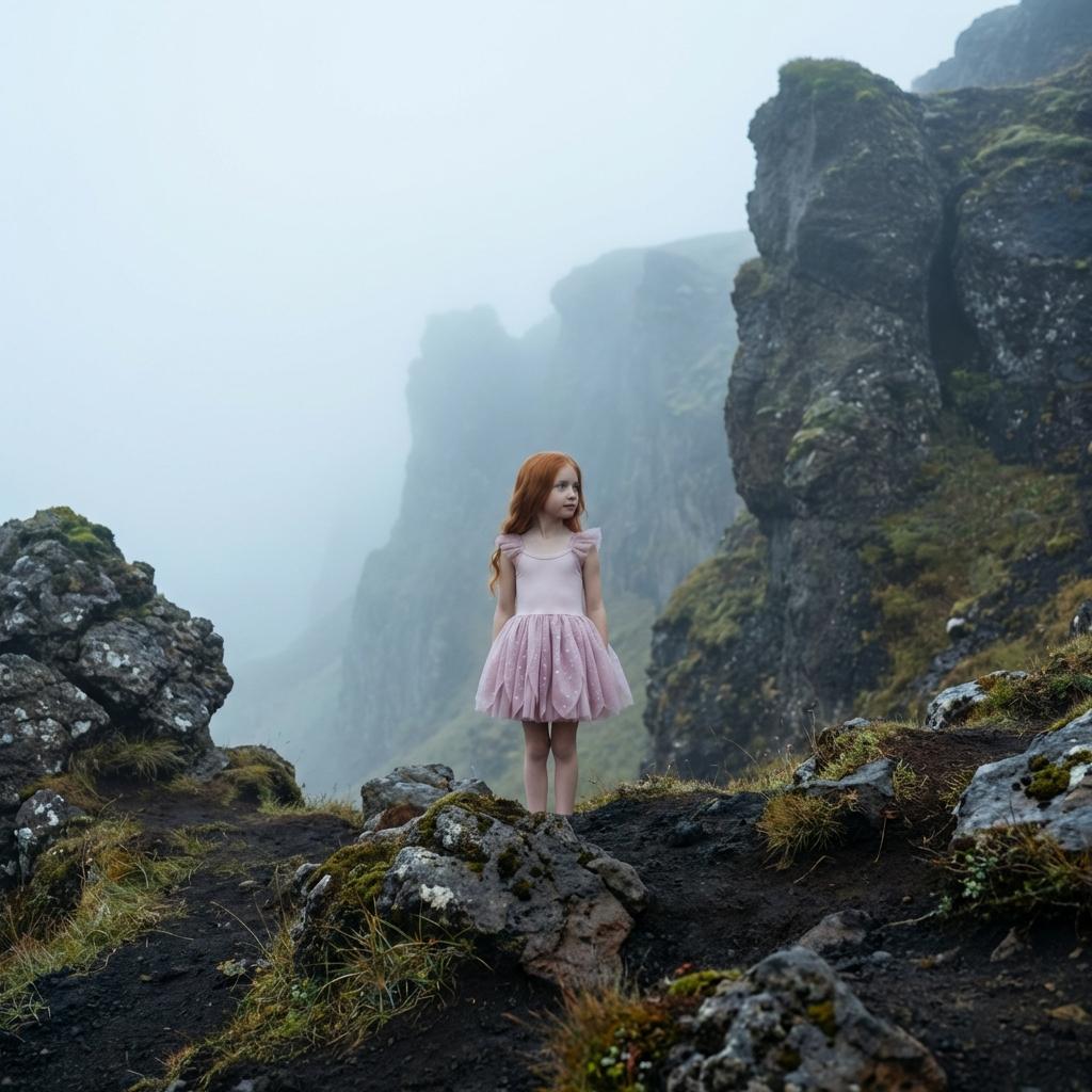 DOLLY® The Elves of Iceland Cinderella Elf Dress — Mjaðveig Mánadóttir dusty violet