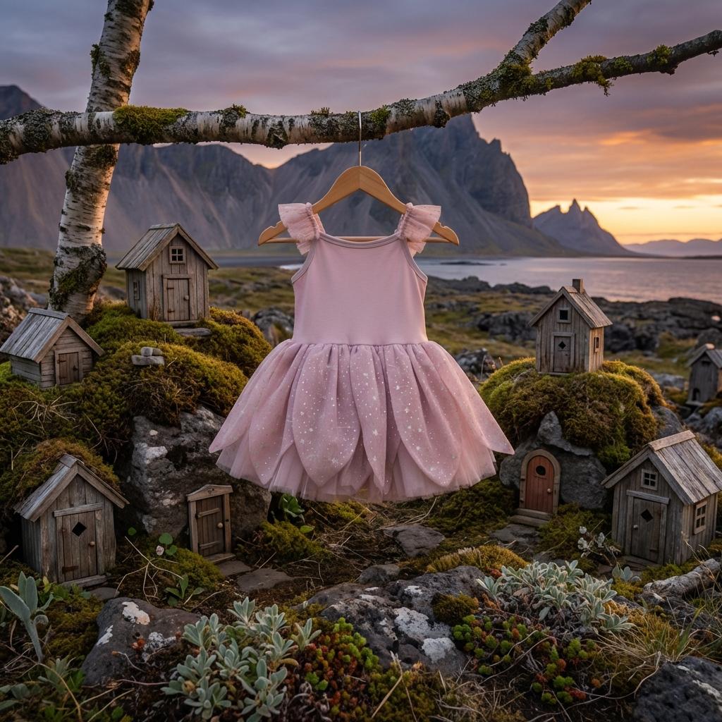 DOLLY® The Elves of Iceland Cinderella Elf Dress — Mjaðveig Mánadóttir dusty violet