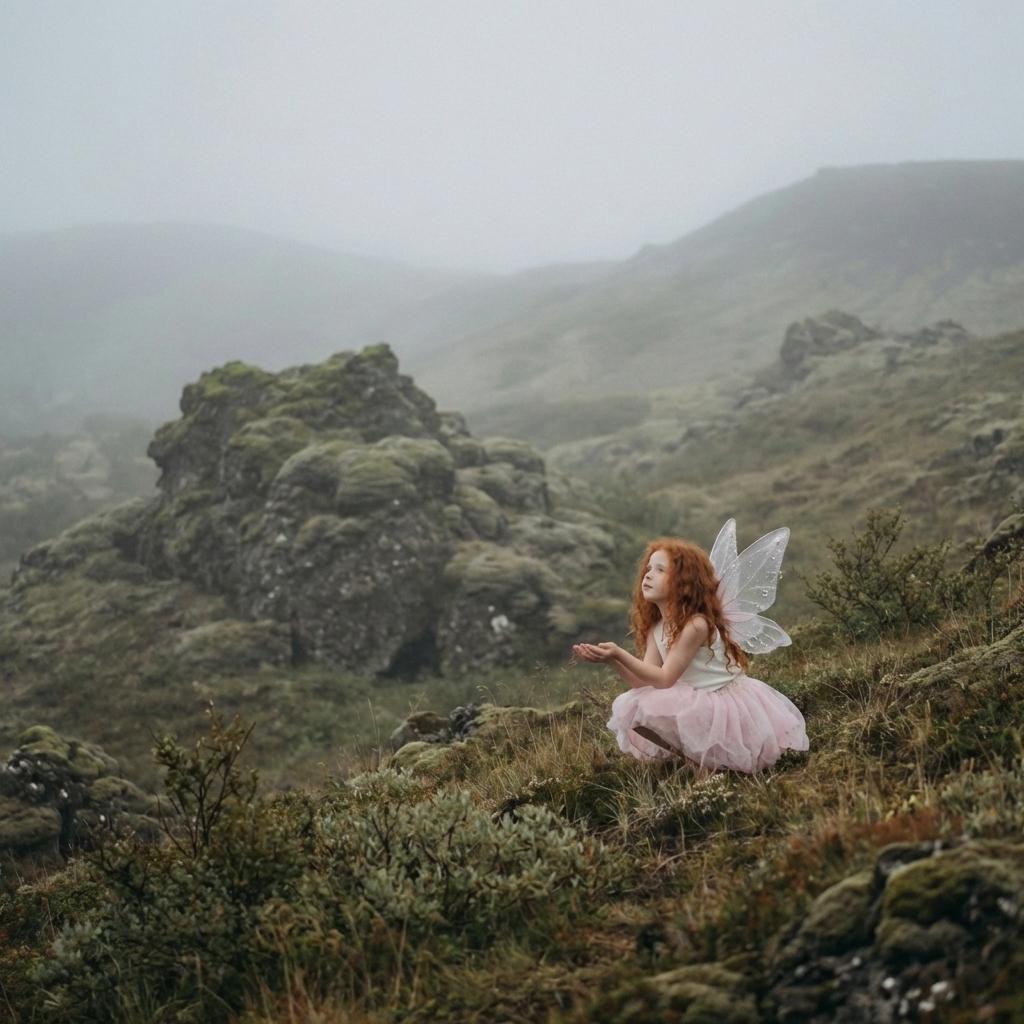 DOLLY® The Elves of Iceland Little Light Elf Petal Tutu — Álfar dollypink