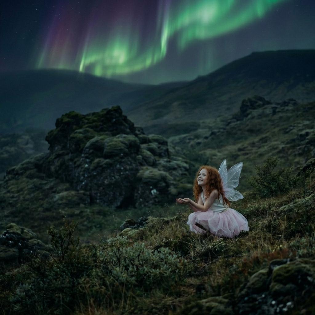 DOLLY® The Elves of Iceland Little Light Elf Petal Tutu — Álfar dusty violet