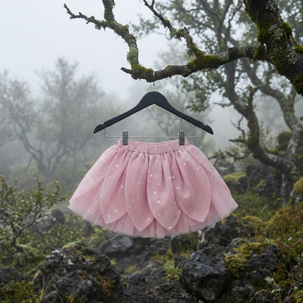 DOLLY® The Elves of Iceland Little Light Elf Petal Tutu — Álfar dusty violet