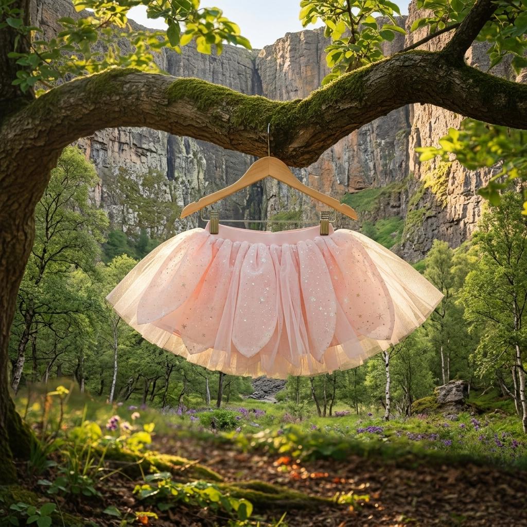 DOLLY® The Elves of Iceland Little Light Elf Petal Tutu — Álfar dollypink