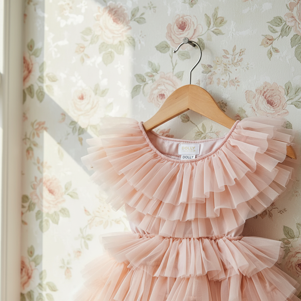 DOLLY DELICIOUS CAKE DRESS ballet pink