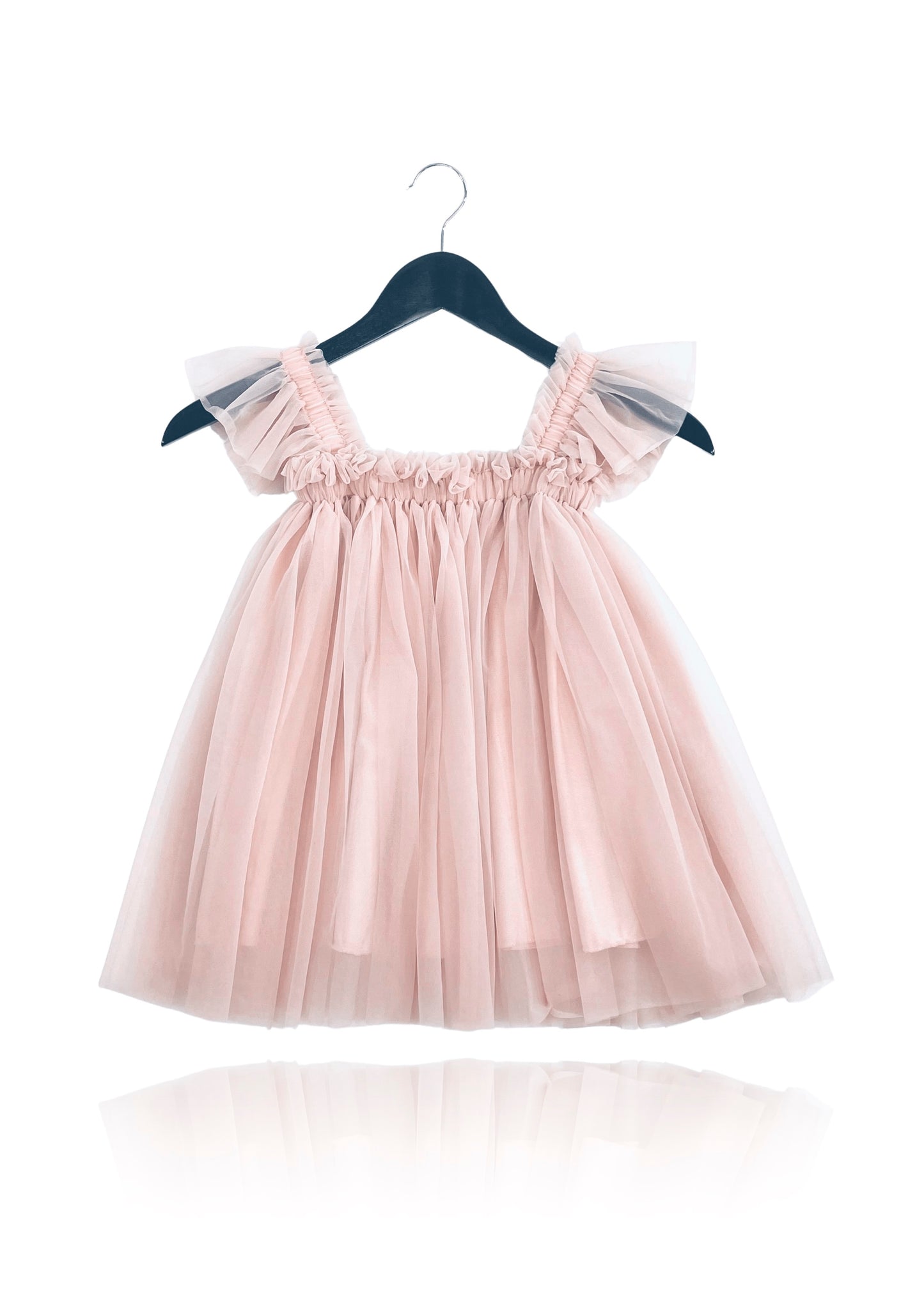 DOLLY PINK PLEASE! FLY LITTLE BIRDY TUTU DRESS Ballet pink