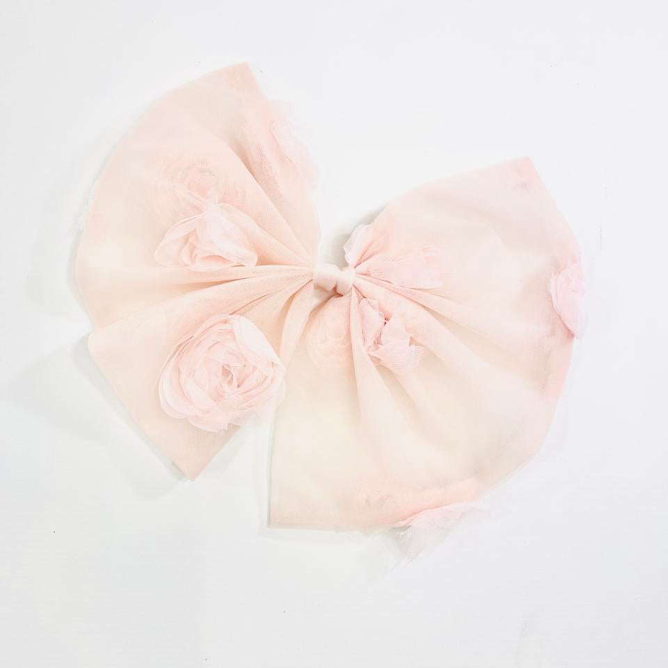 DOLLY® THE  ROSE GARDEN BIG HAIR BOW dollypink
