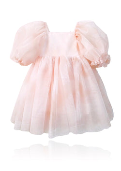 DOLLY® DREAMY BABYDOLL PUFF DRESS pink clouds ☁️