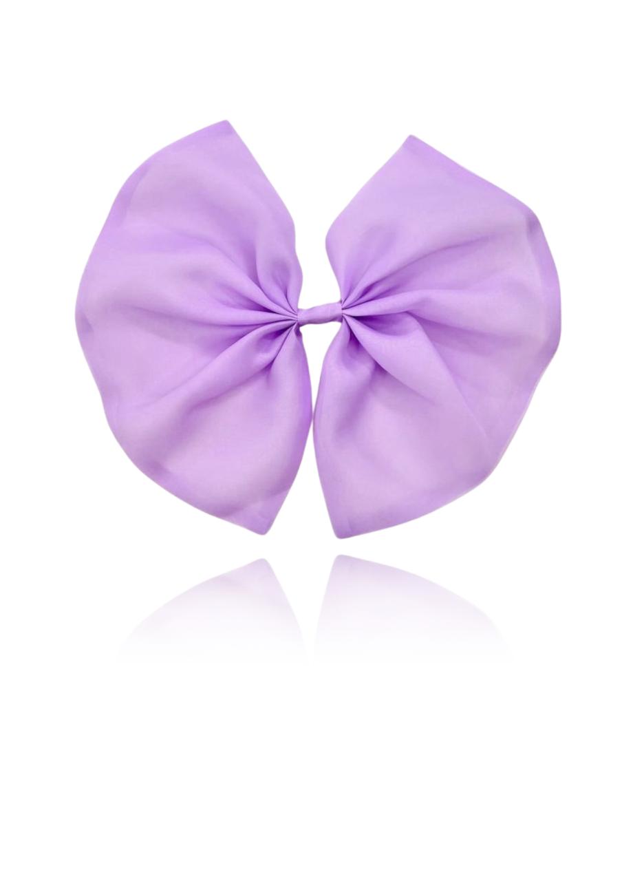 DOLLY BIG ORGANZA HAIR BOW lavender