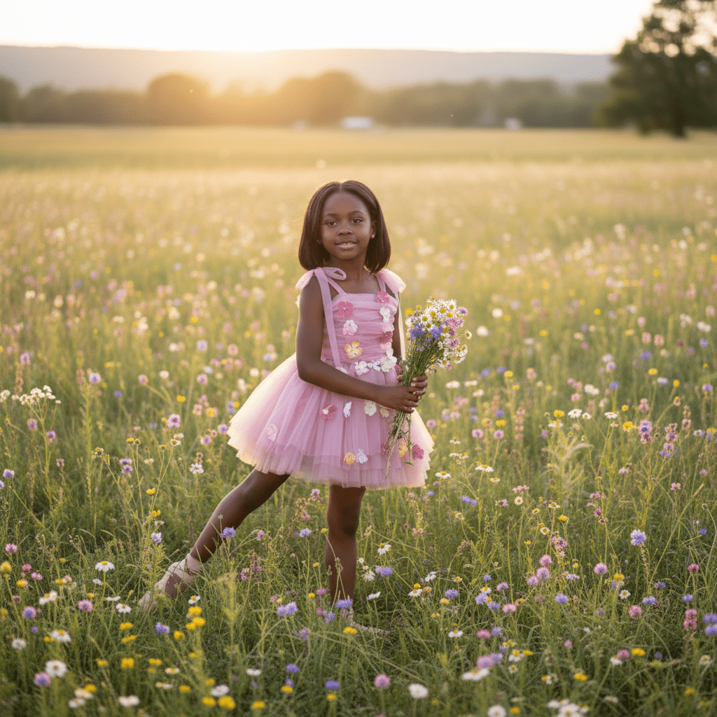 DOLLY® POTPOURRI TULLE BALLERINA DRESS mauve
