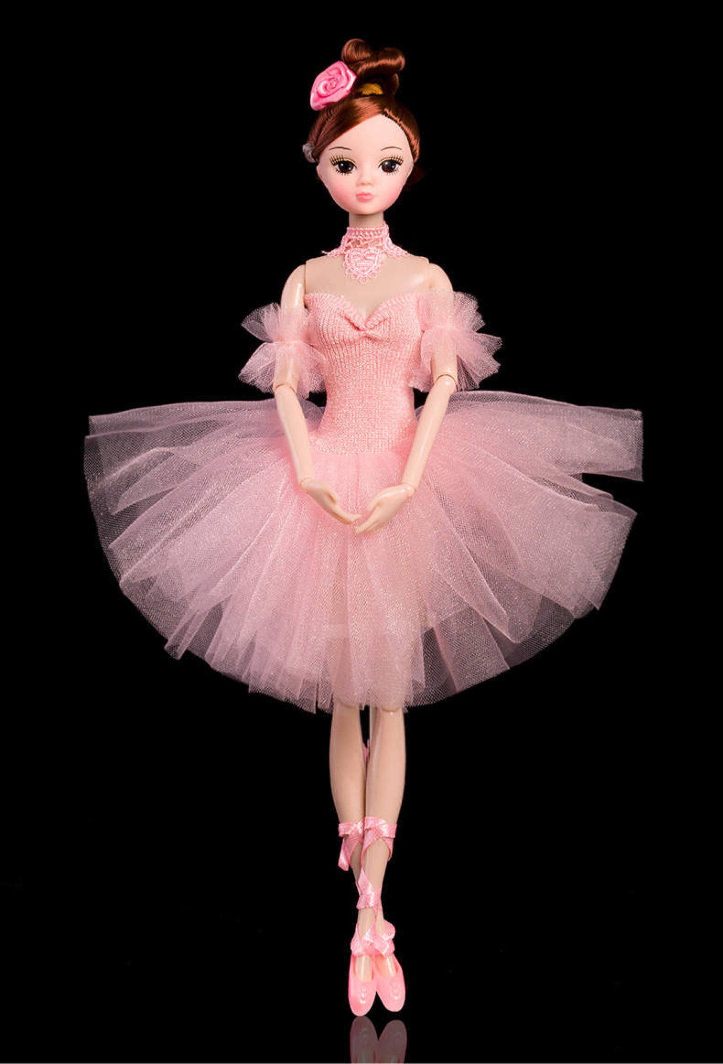 DOLLY® BALLERINA DOLL WITH PINK TUTU DRESS - Bjd 12 joints 12 inch 30 cm 1/6 scale fashion doll