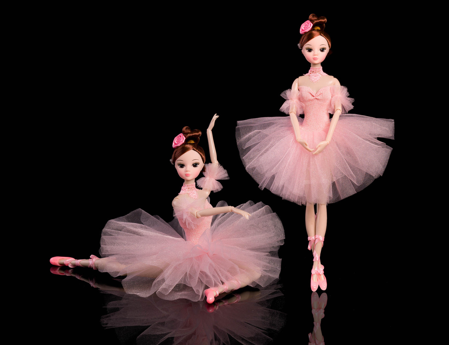 DOLLY® BALLERINA DOLL WITH PINK TUTU DRESS - Bjd 12 joints 12 inch 30 cm 1/6 scale fashion doll