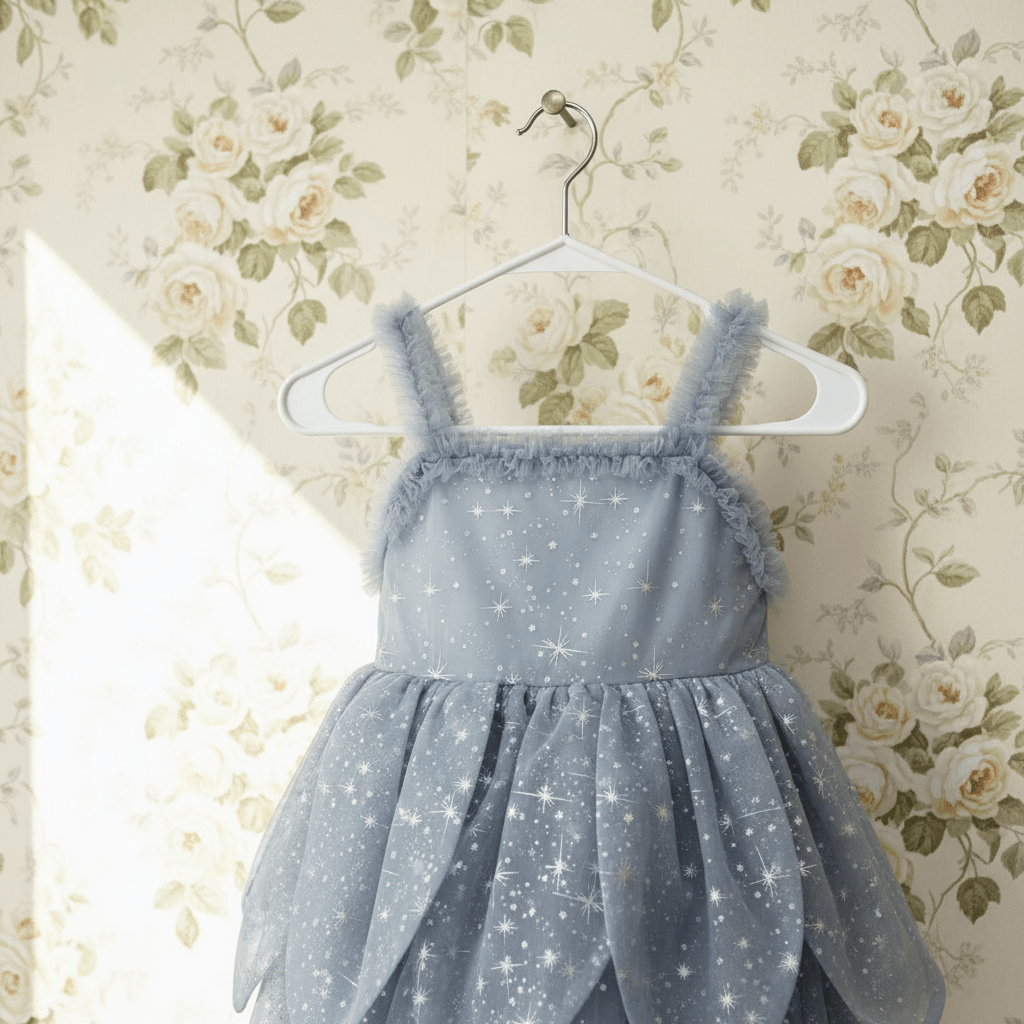 DOLLY® The Elves of Iceland Queen Elf Dress — HILDUR misty blue