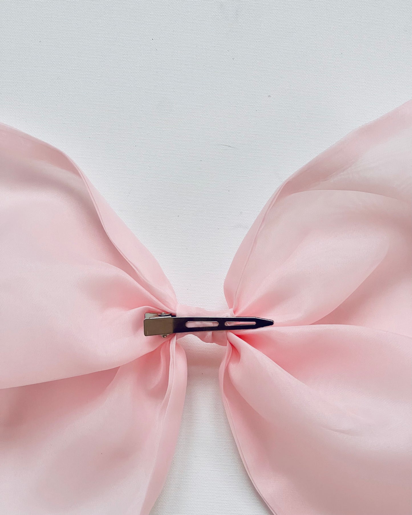 DOLLY WORLD BIG ORGANZA HAIR BOW dollypink