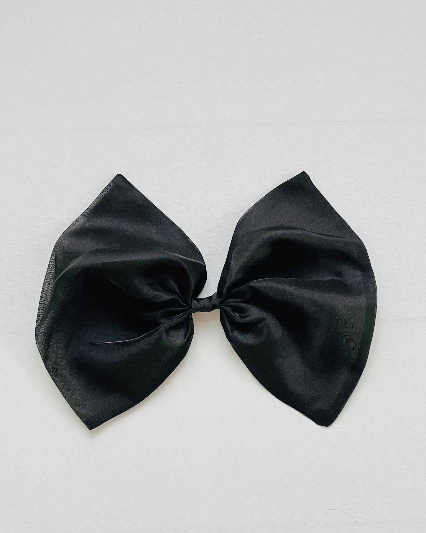 DOLLY WORLD BIG ORGANZA HAIR BOW black