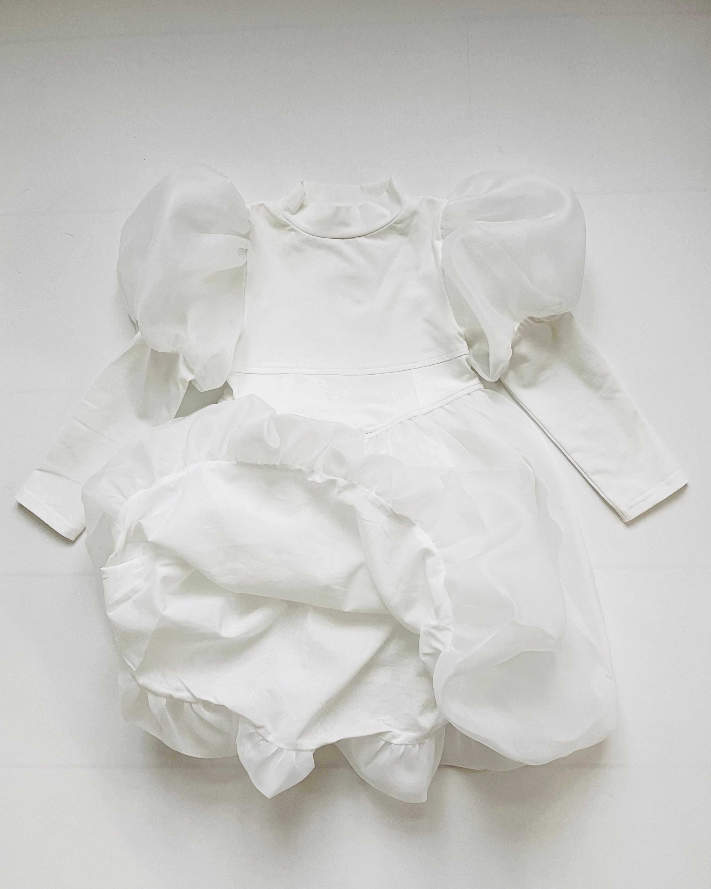 VESTIDO DE TUTU DE LEOTARD DE TERCIOPELO CON ESTRELLAS Y LUNA ⭐️ 🌙 TUL rosa ballet DOLLY®