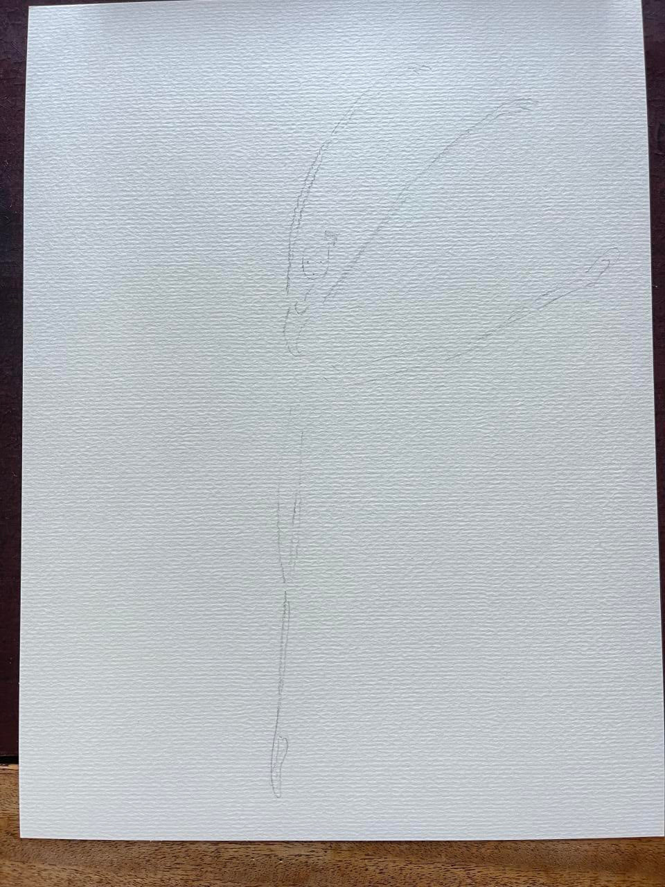 DOLLY Watercolor Pink Ballerina Kids Tee