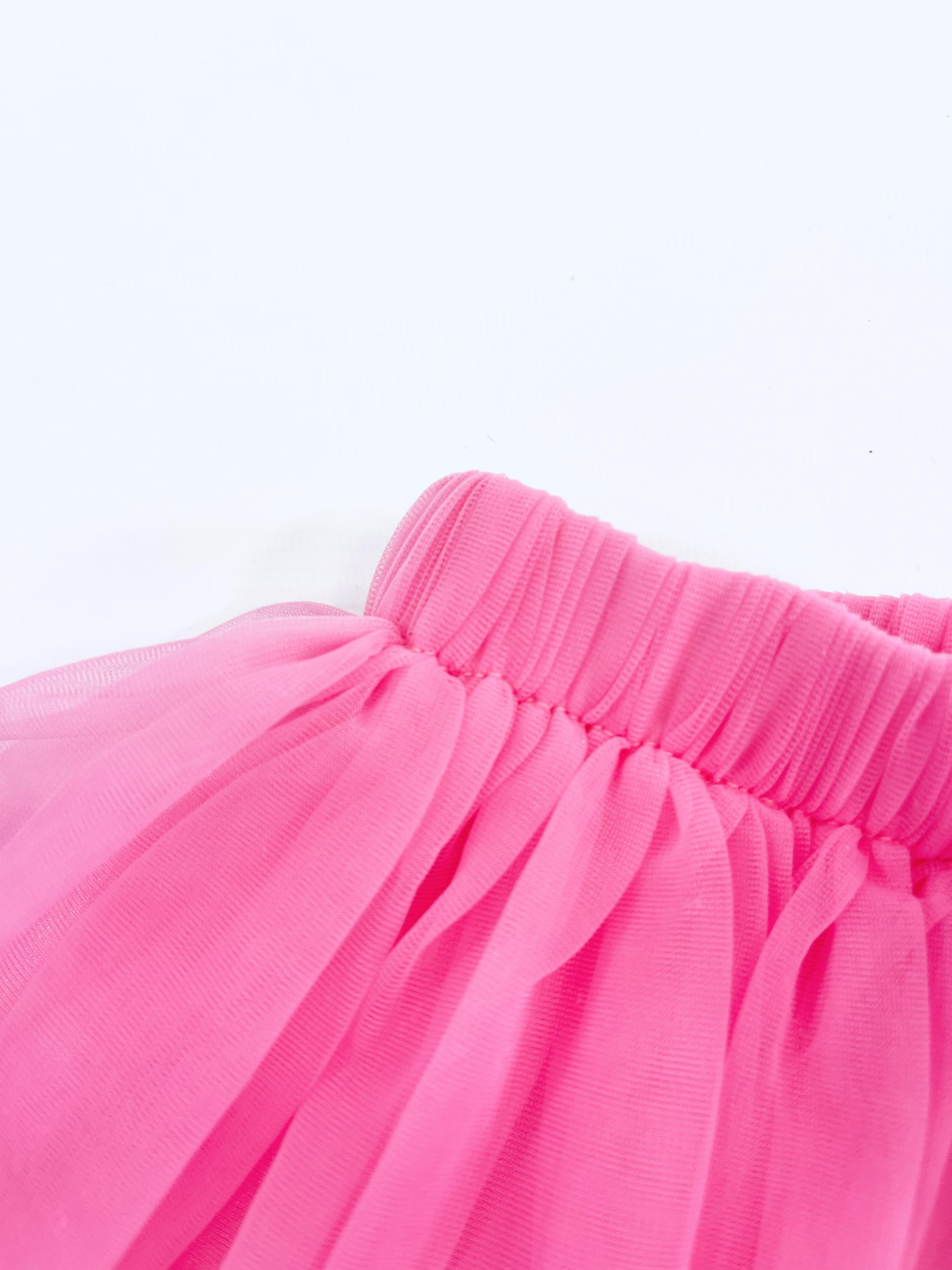 DOLLY PINK PLEASE! SWEET TEDDY TUTU Aurora Bubblegum pink
