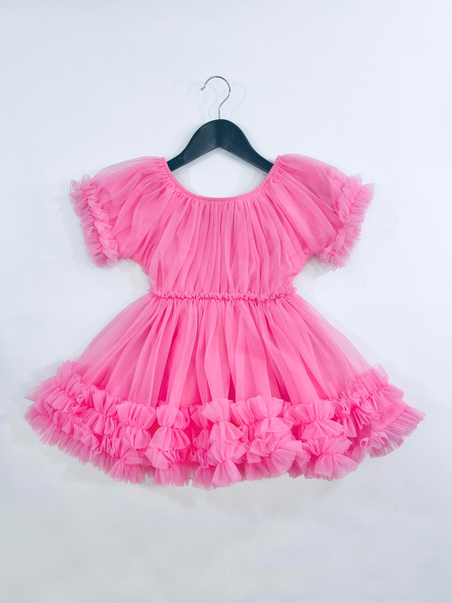 DOLLY PINK PLEASE! FRILLY DRESS Aurora Bubblegum pink
