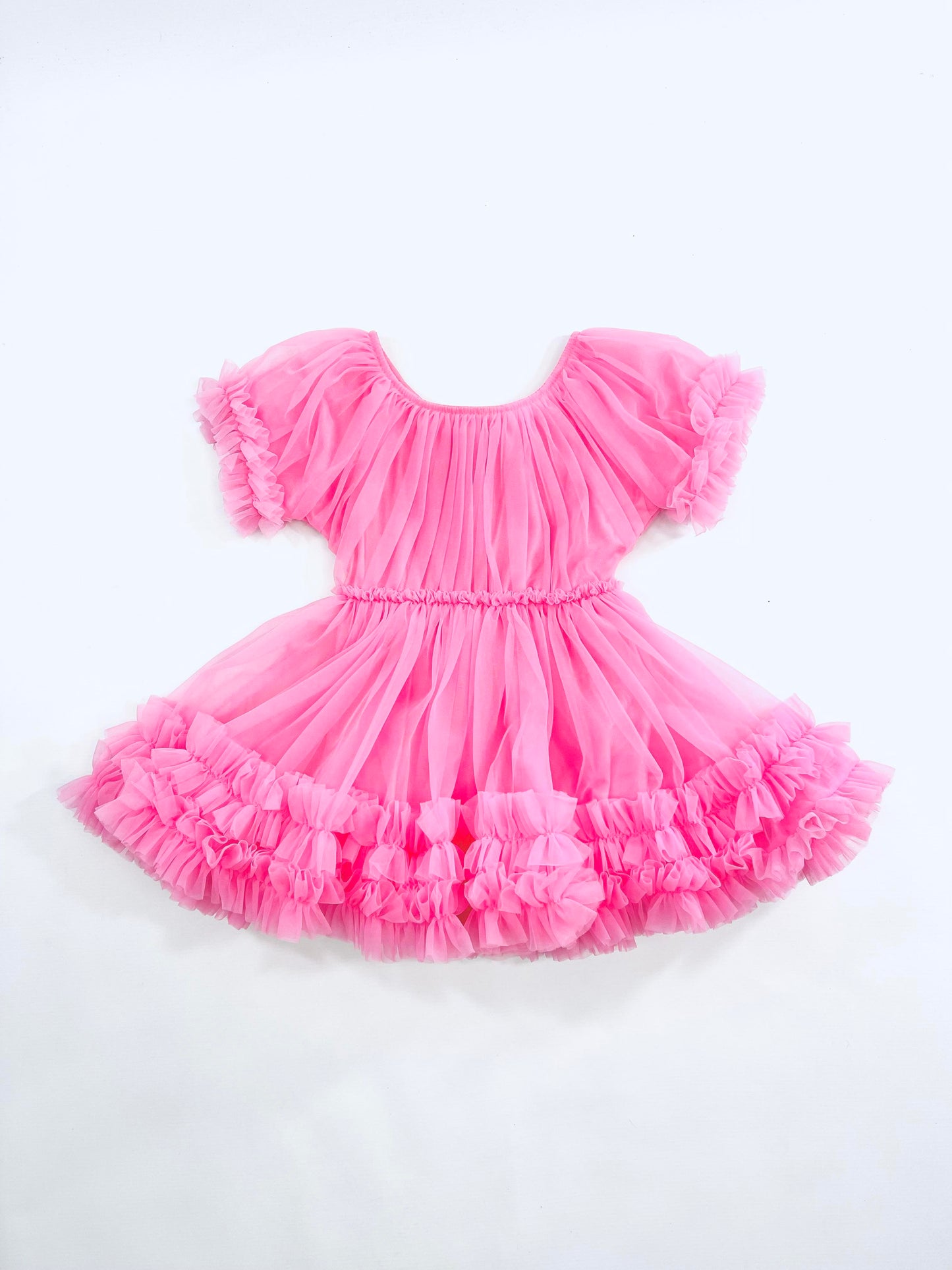 DOLLY PINK PLEASE! FRILLY DRESS Aurora Bubblegum pink