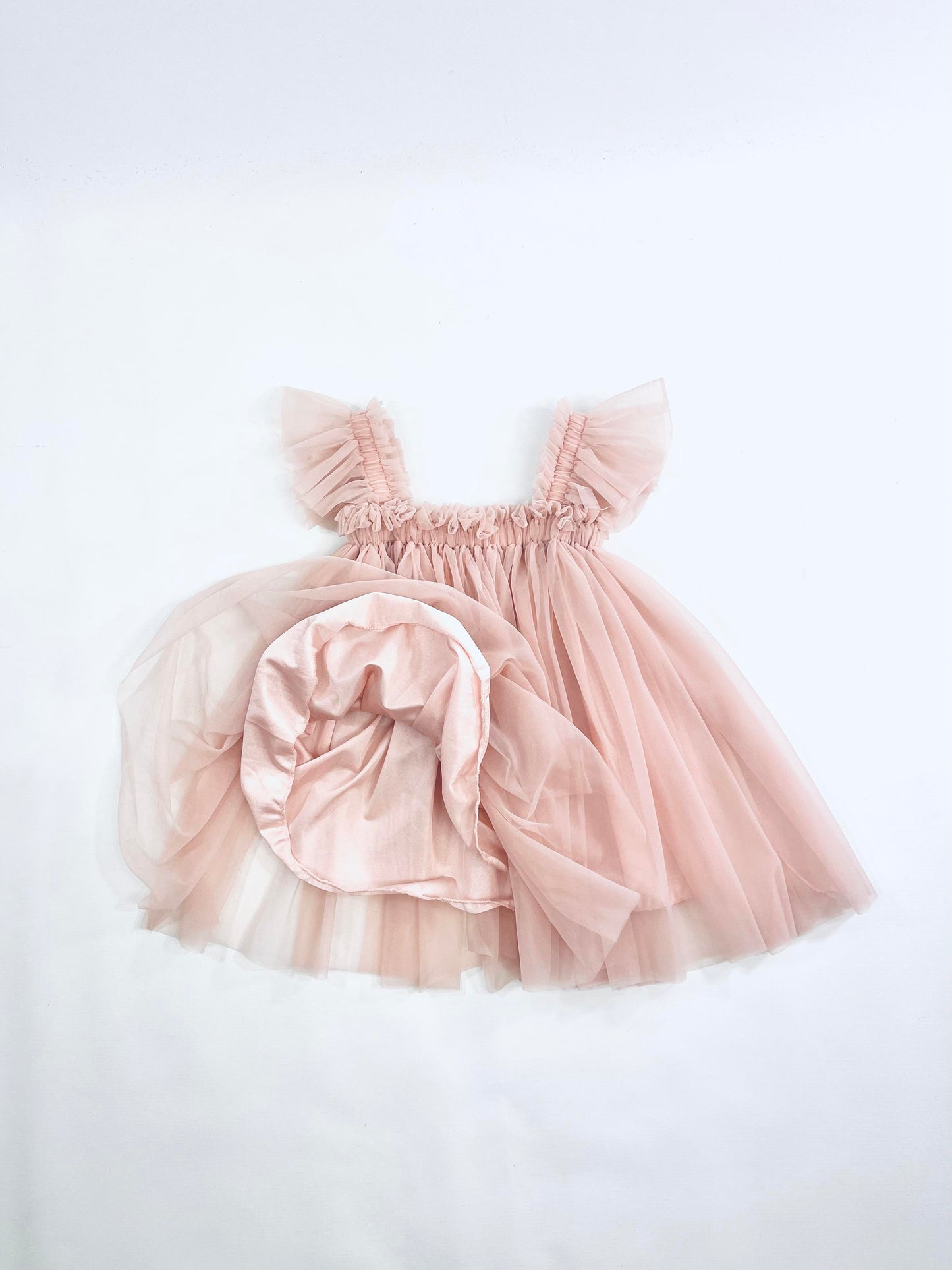 DOLLY PINK PLEASE! FLY LITTLE BIRDY TUTU DRESS Ballet pink