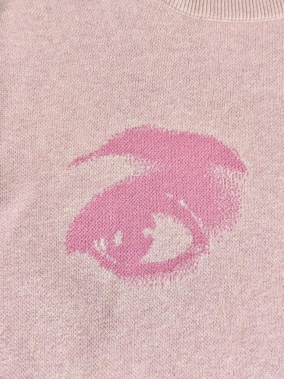 DOLLY Face Dorothy Balletpink Bubblegum Pink Sweater