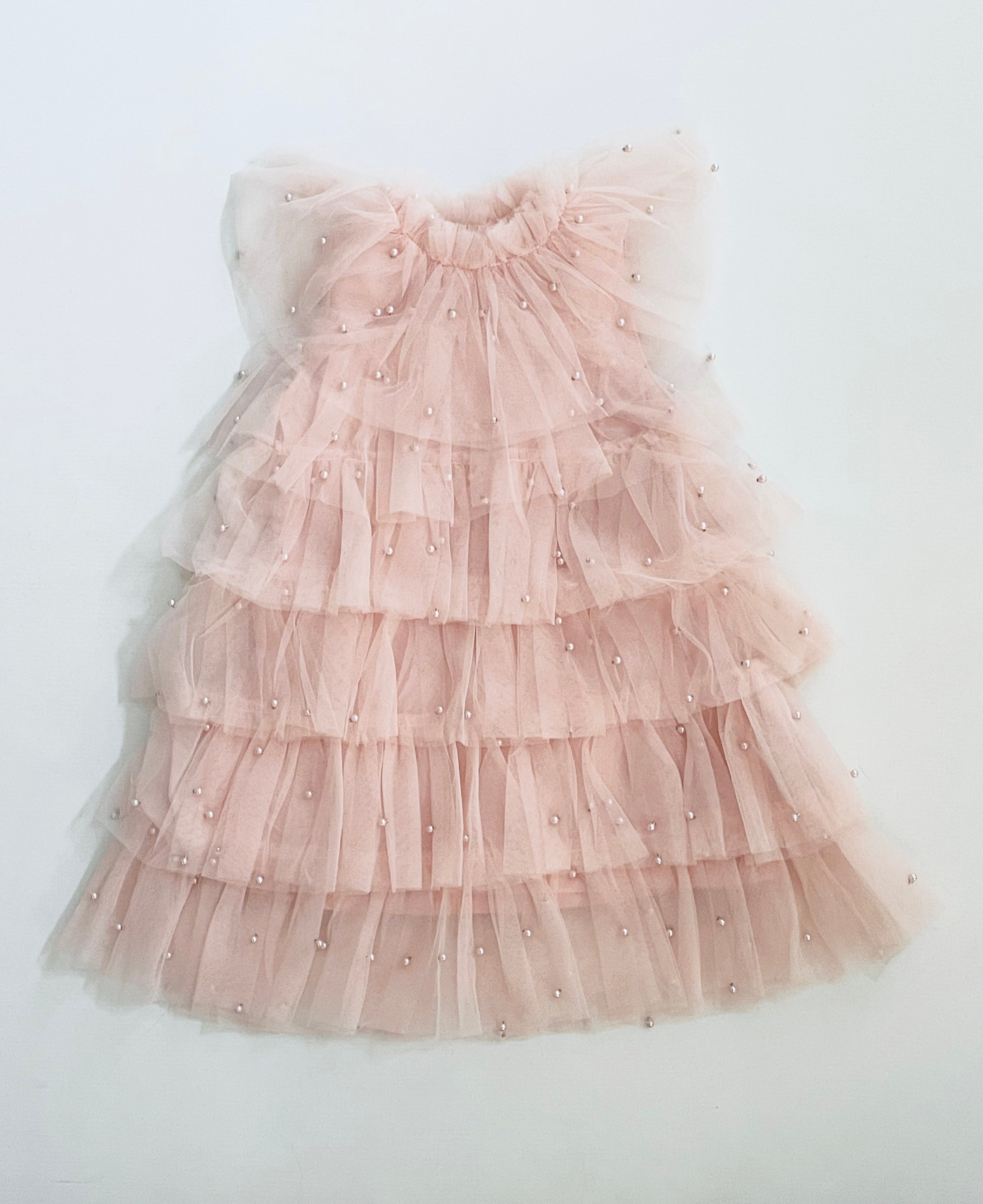 DOLLY® STARS &amp; MOON ⭐️ 🌙 VESTIDO DE HADA DE TUL rosa ballet