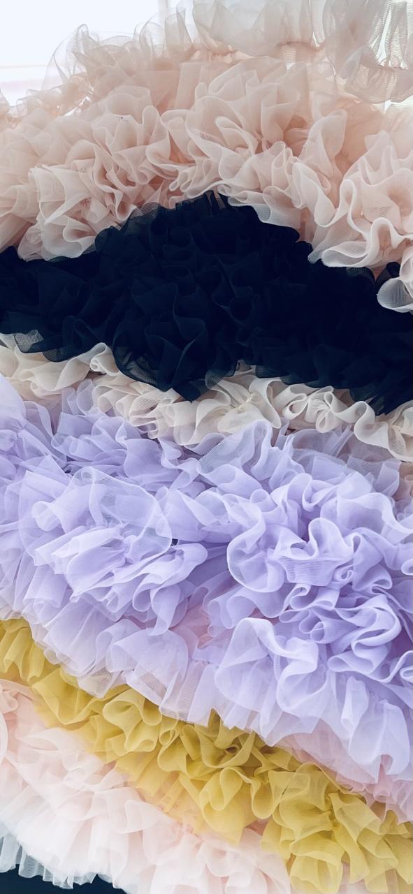 DOLLY PETTI SPAGHETTI PETTISKIRT TUTU DRESS lavender