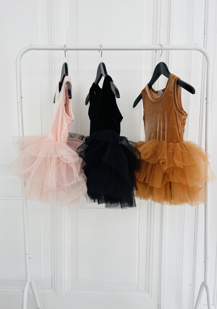 DOLLY TIMELESS VELVET TUTU DRESS black
