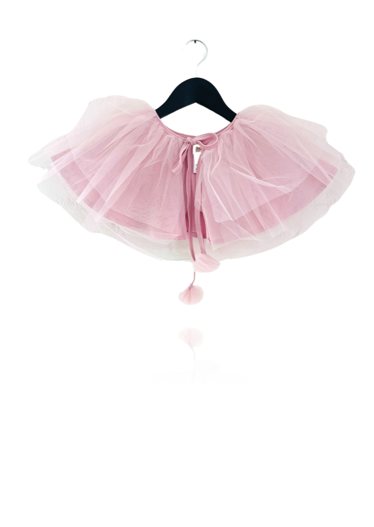 DOLLY TULLE CAPE  violet