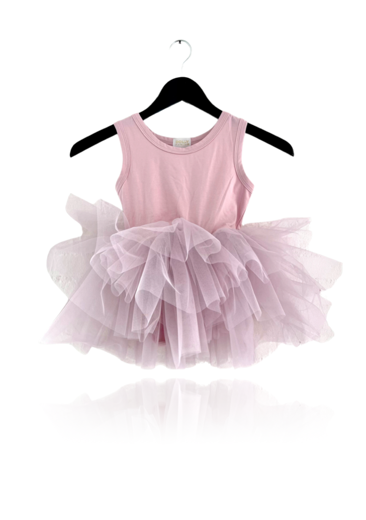 DOLLY TIMELESS COTTON TUTU DRESS violet