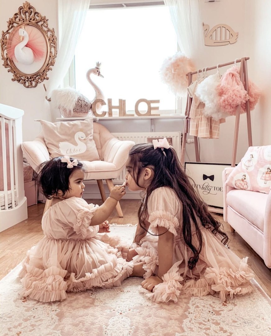 VESTIDO CON VOLANTES DOLLY by Le Petit Tom ® rosa ballet