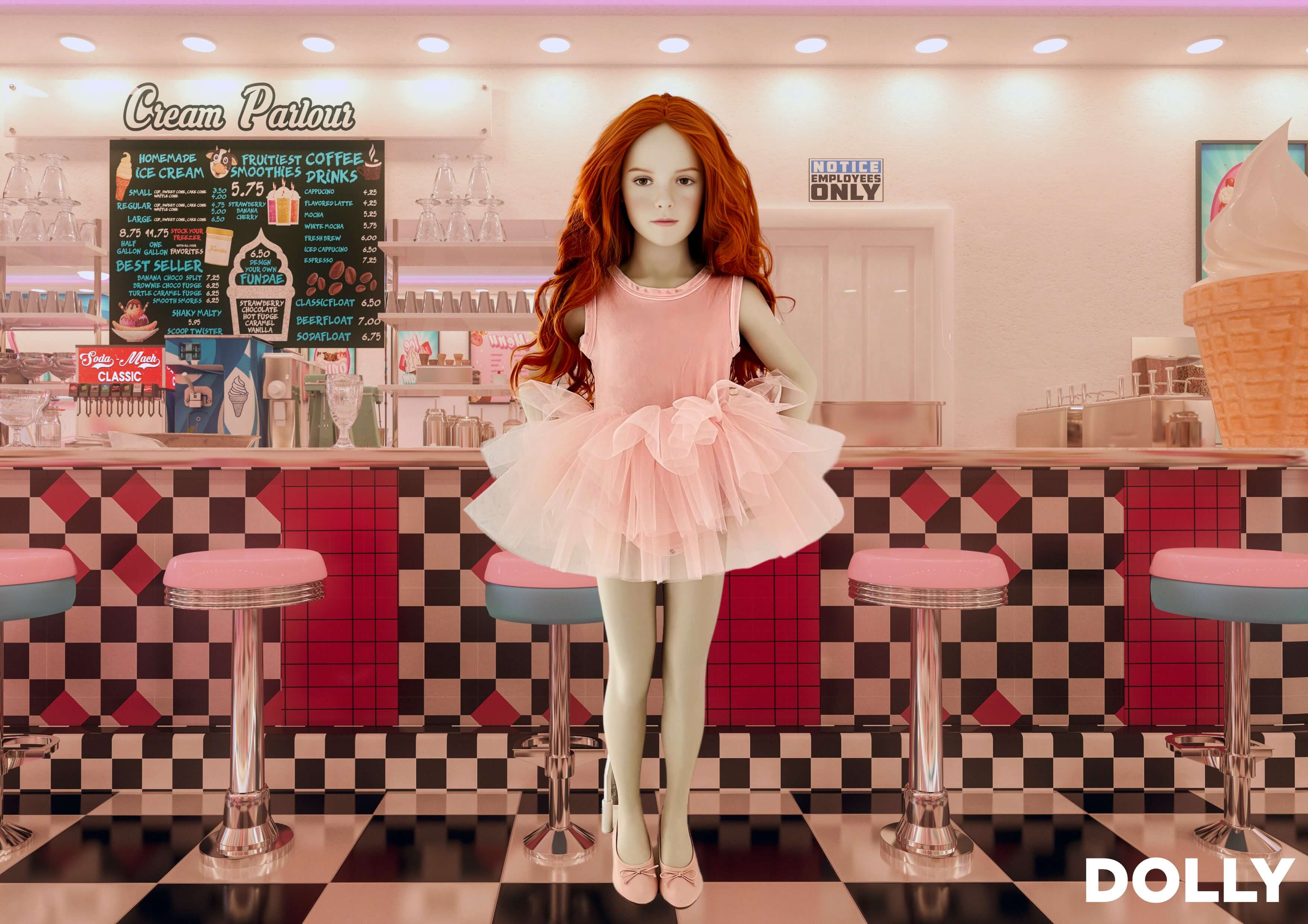 DOLLY TIMELESS VELVET TUTU DRESS pink