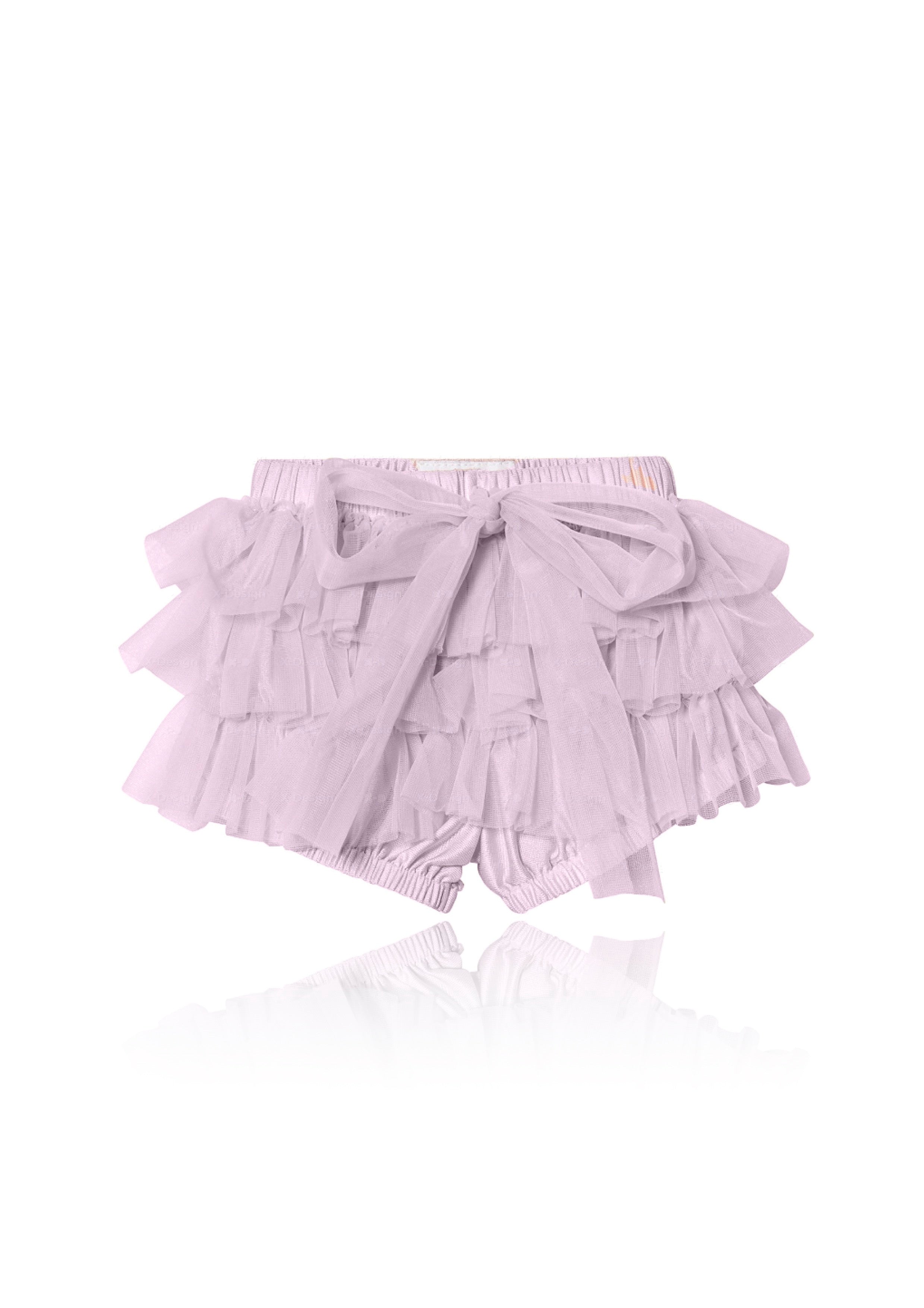 DOLLY by Le Petit Tom ® FRILLY PANTS Tutu Bloomer little lavender