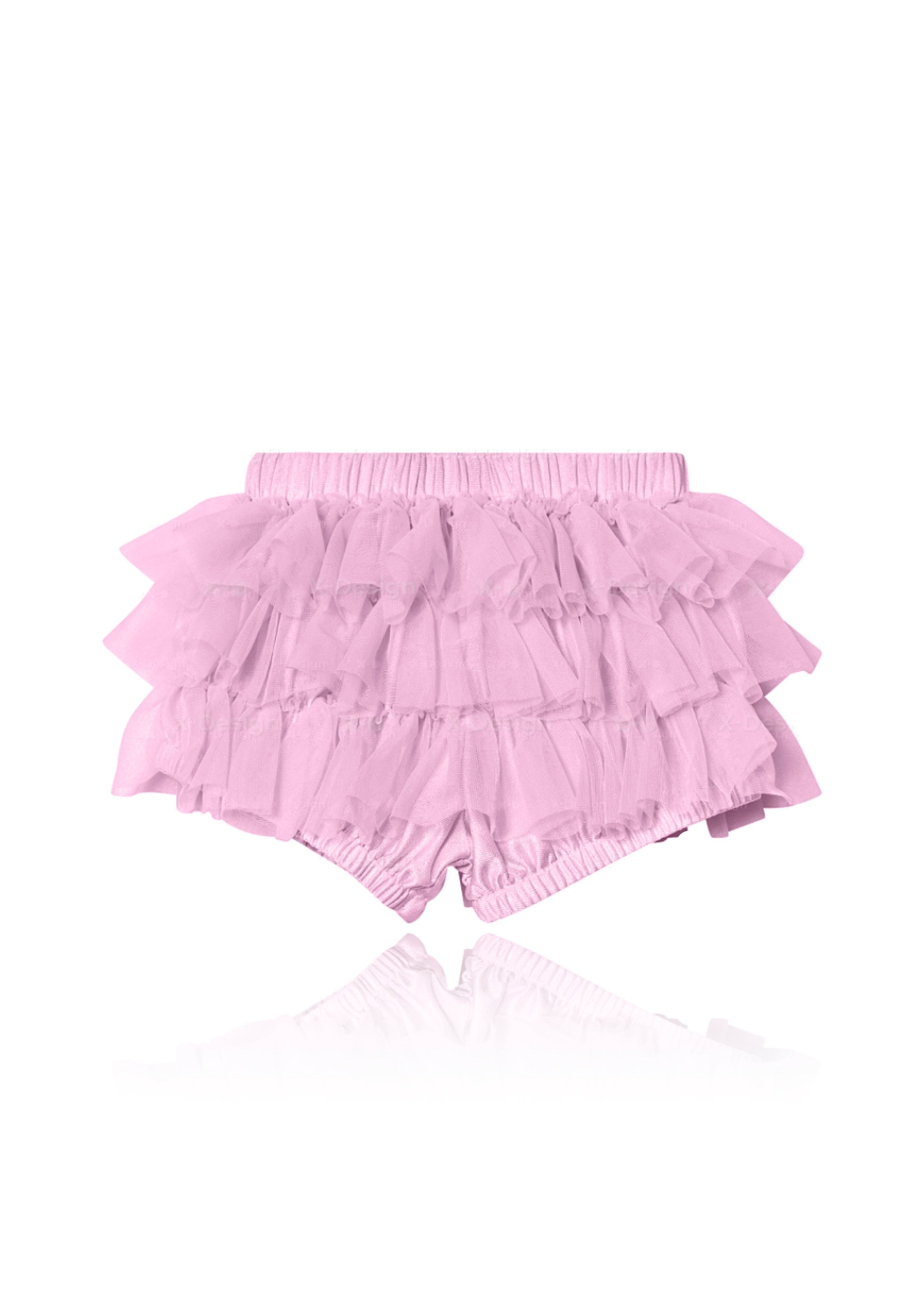 DOLLY by Le Petit Tom ® FRILLY PANTS Tutu Bloomer strawberry