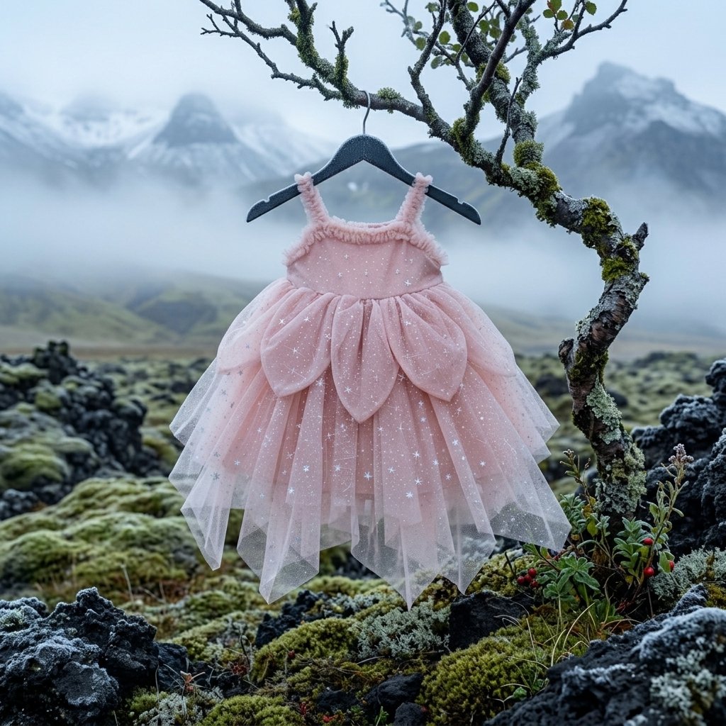 DOLLY® The Elves of Iceland Queen Elf Dress — HILDUR dollypink
