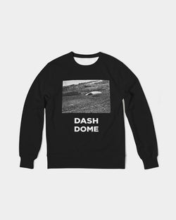 DASH DOME - Jersey clásico de cuello redondo de rizo francés para hombre