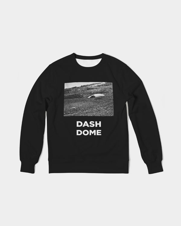 DASH DOME Men's Classic French Terry Crewneck Pullover