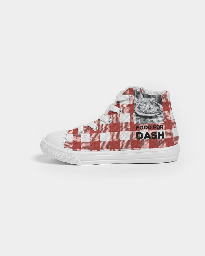 FOOD FOR DASH Kids Hightop Canvas Shoe