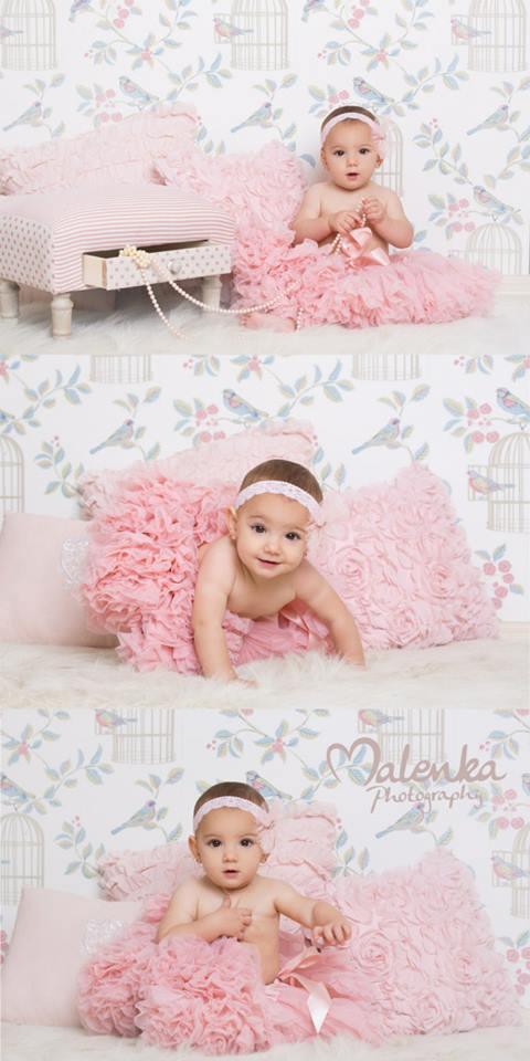 DOLLY by Le Petit Tom ® QUEEN OF ROSES pettiskirt rose pink - DOLLY by Le Petit Tom ®