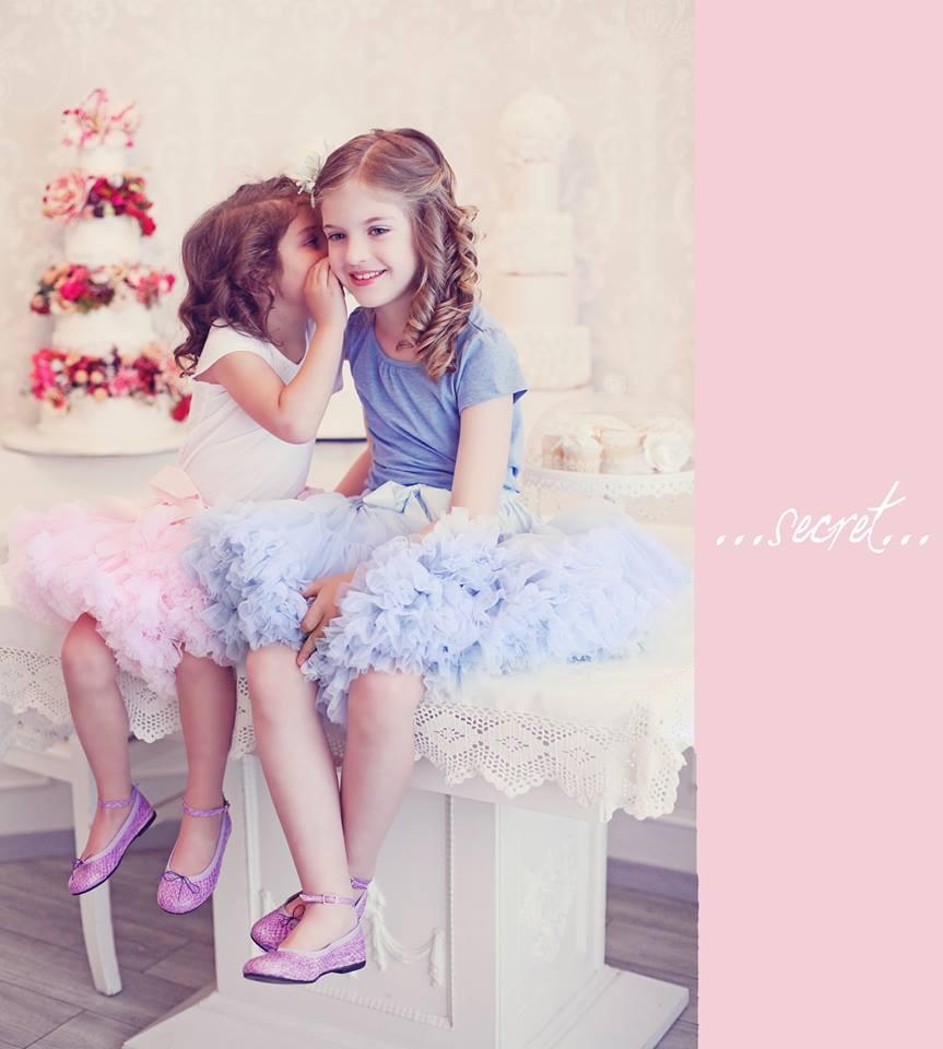 DOLLY by Le Petit Tom ® ALICE IN WONDERLAND pettiskirt light blue - DOLLY by Le Petit Tom ®